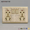 mid-east switch and sockets with many colors
